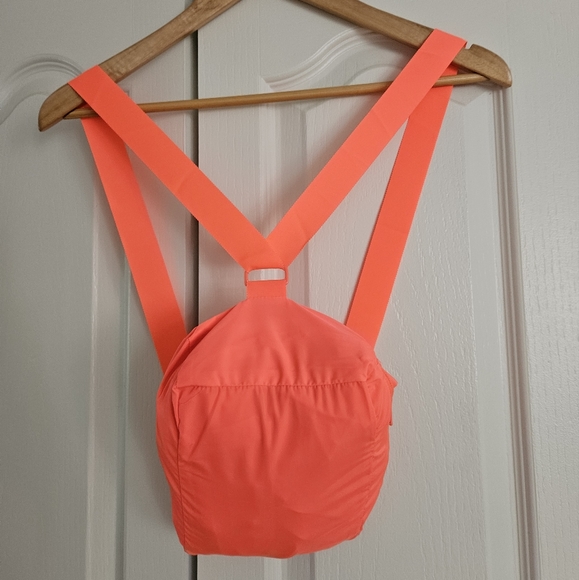 ZARA packable cropped rain jacket- PINK - Picture 8 of 8